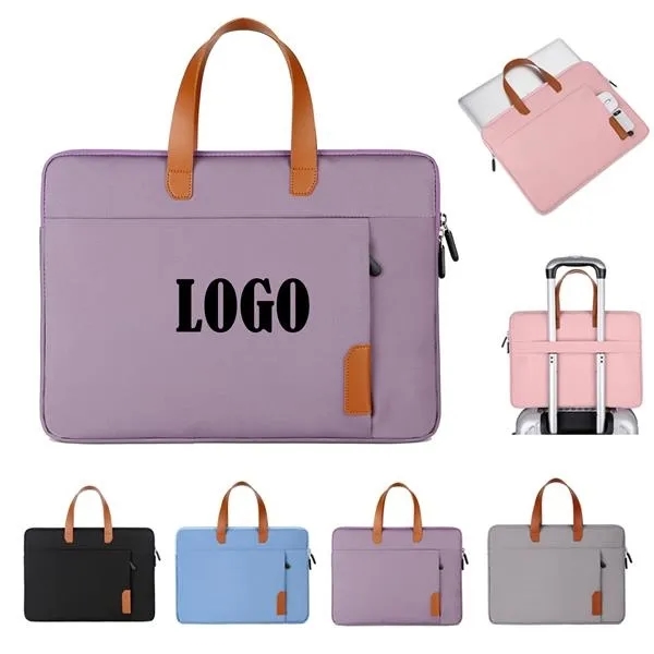 14" Waterproof Women Portable Laptop Sleeve Bag 8