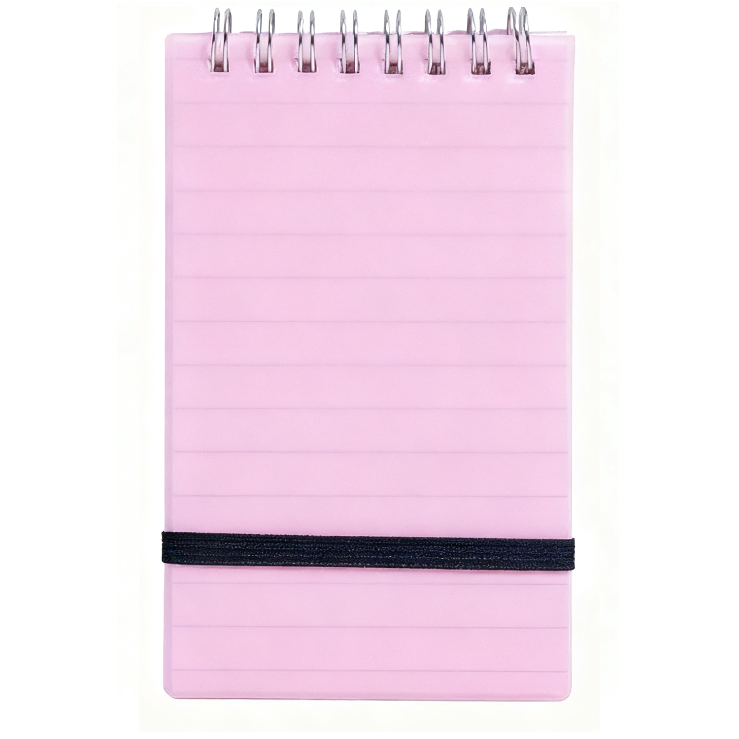 A7 PP Waterproof Cover Spiral Notebook w/ Elastic Band 7
