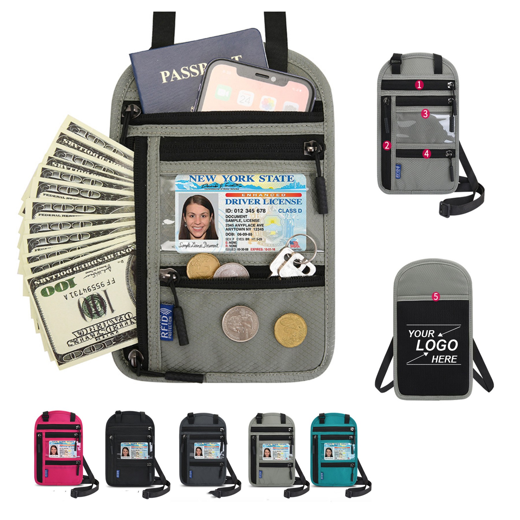 Travel Passport Wallet