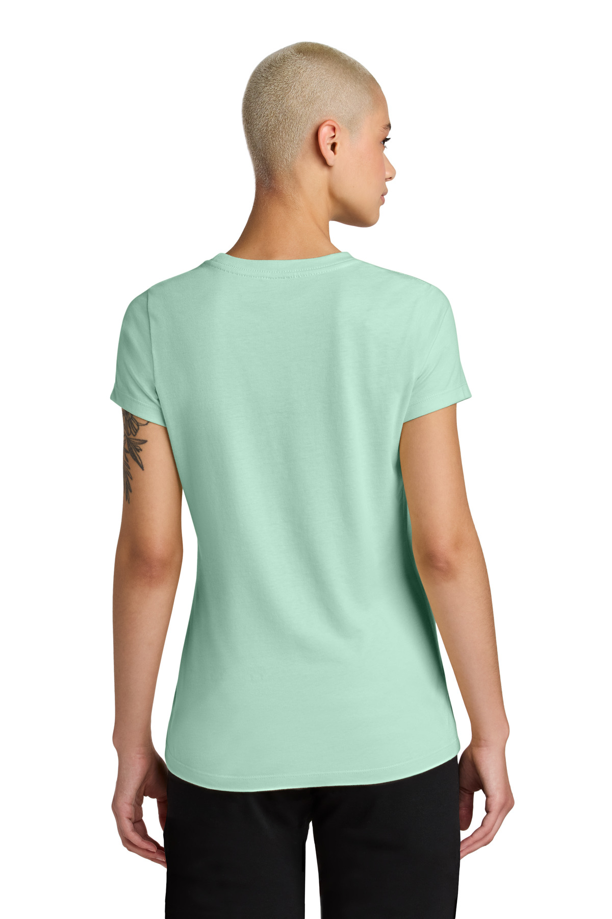 District Women's Perfect Weight CVC Tee DT188 28