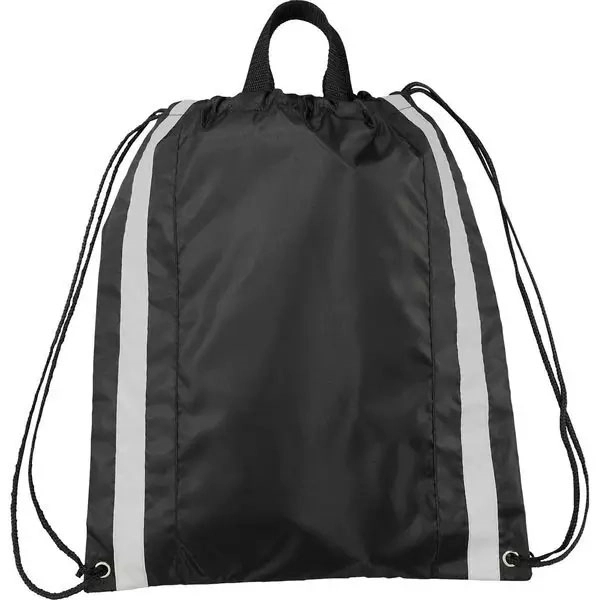 Non-Woven Reflective Drawstring Backpack 2