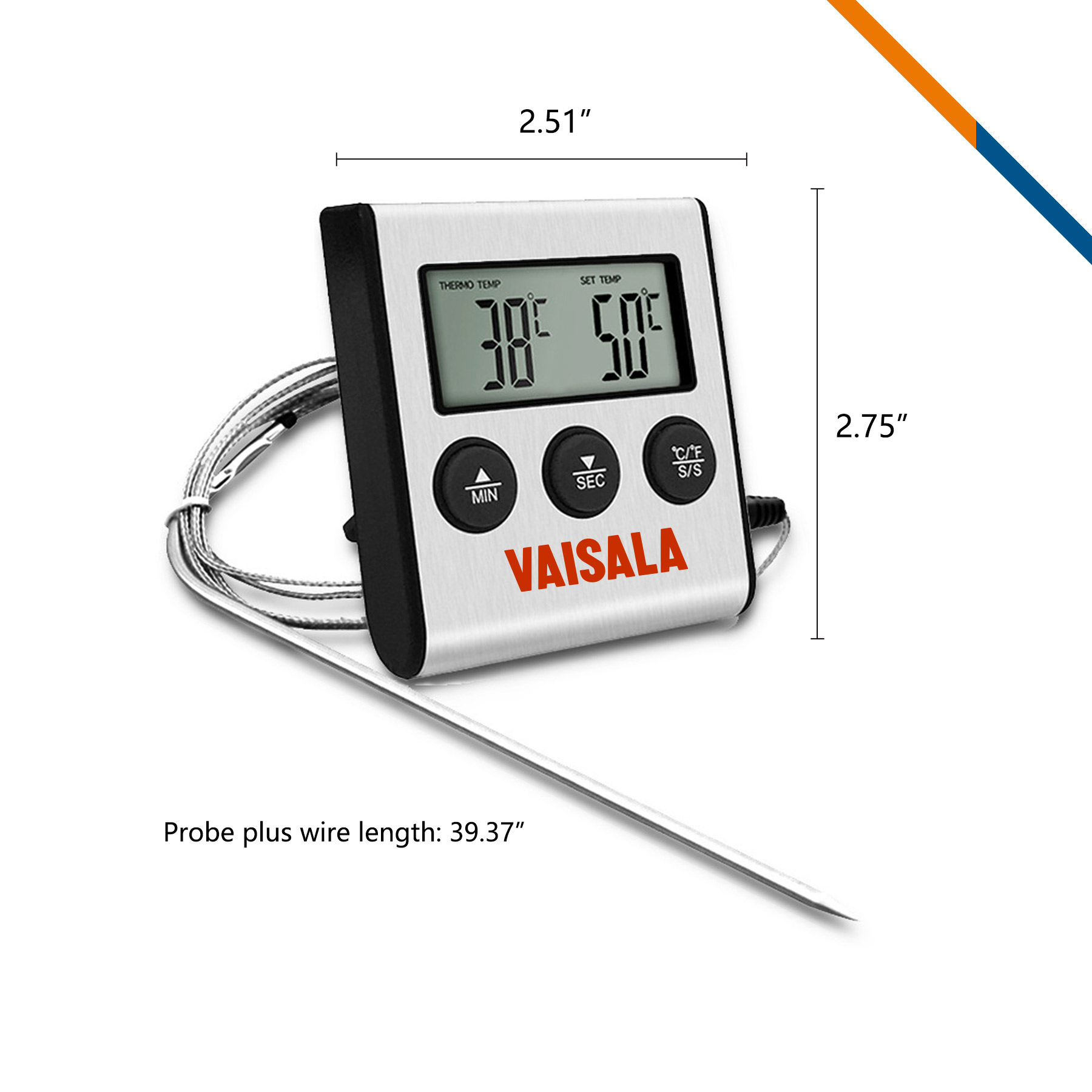 Tempit Digital Timer Food Thermometer 8