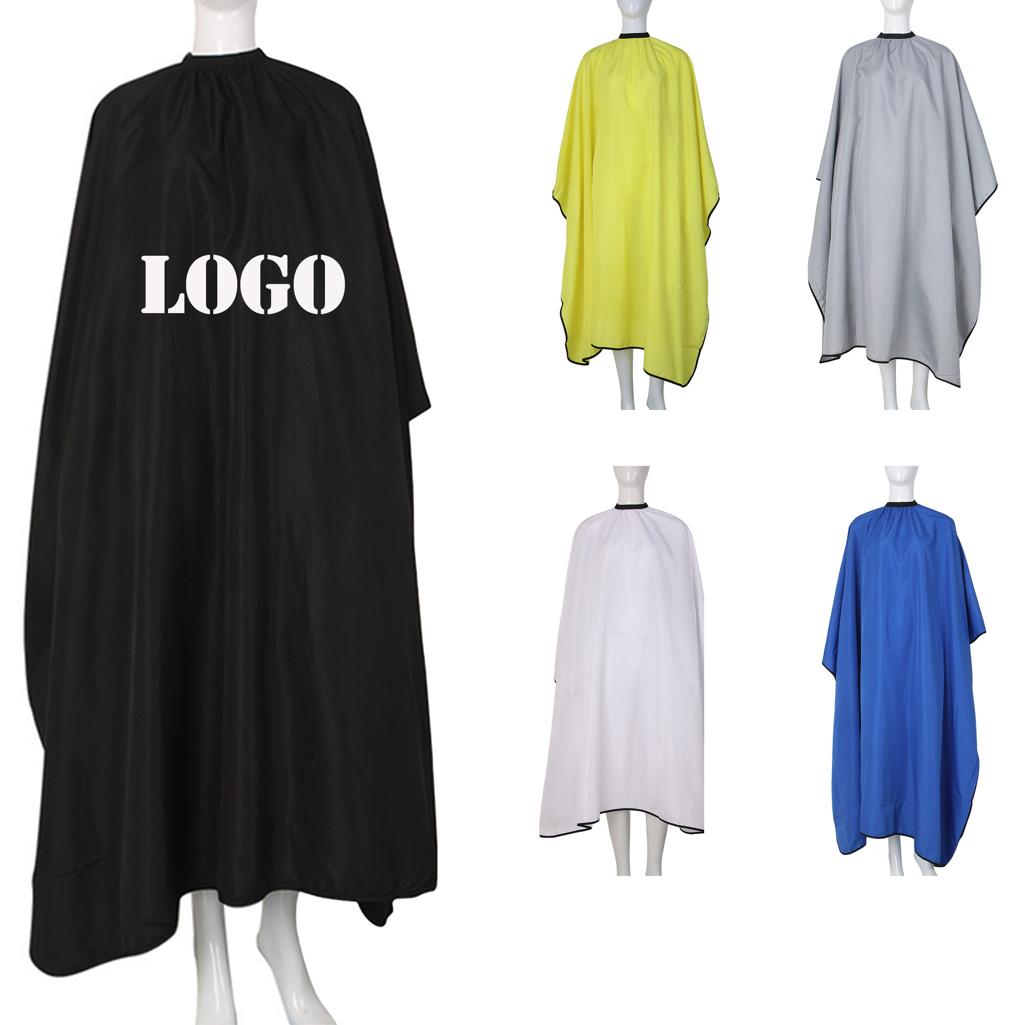 MOQ 10pcs Professional Salon Hair Cutting Cape 2