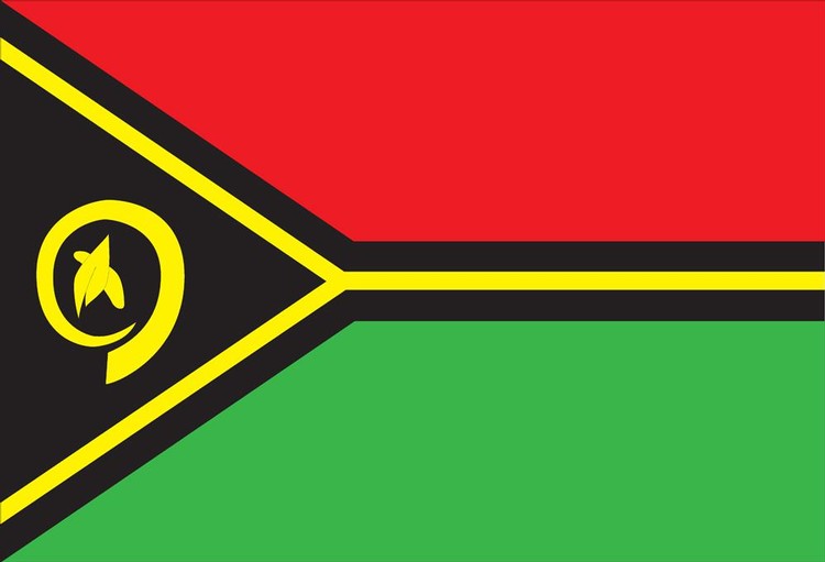 Vanuatu Flag - 5' x 8' - Nylon 2