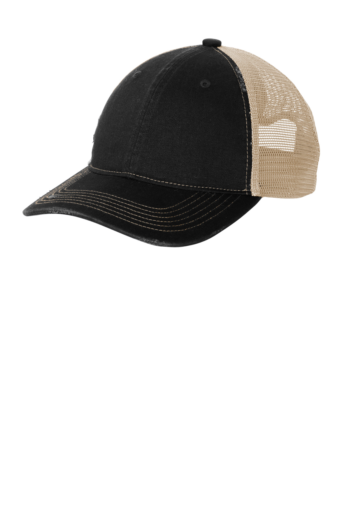 Port Authority Distressed Mesh Back Cap C600 21