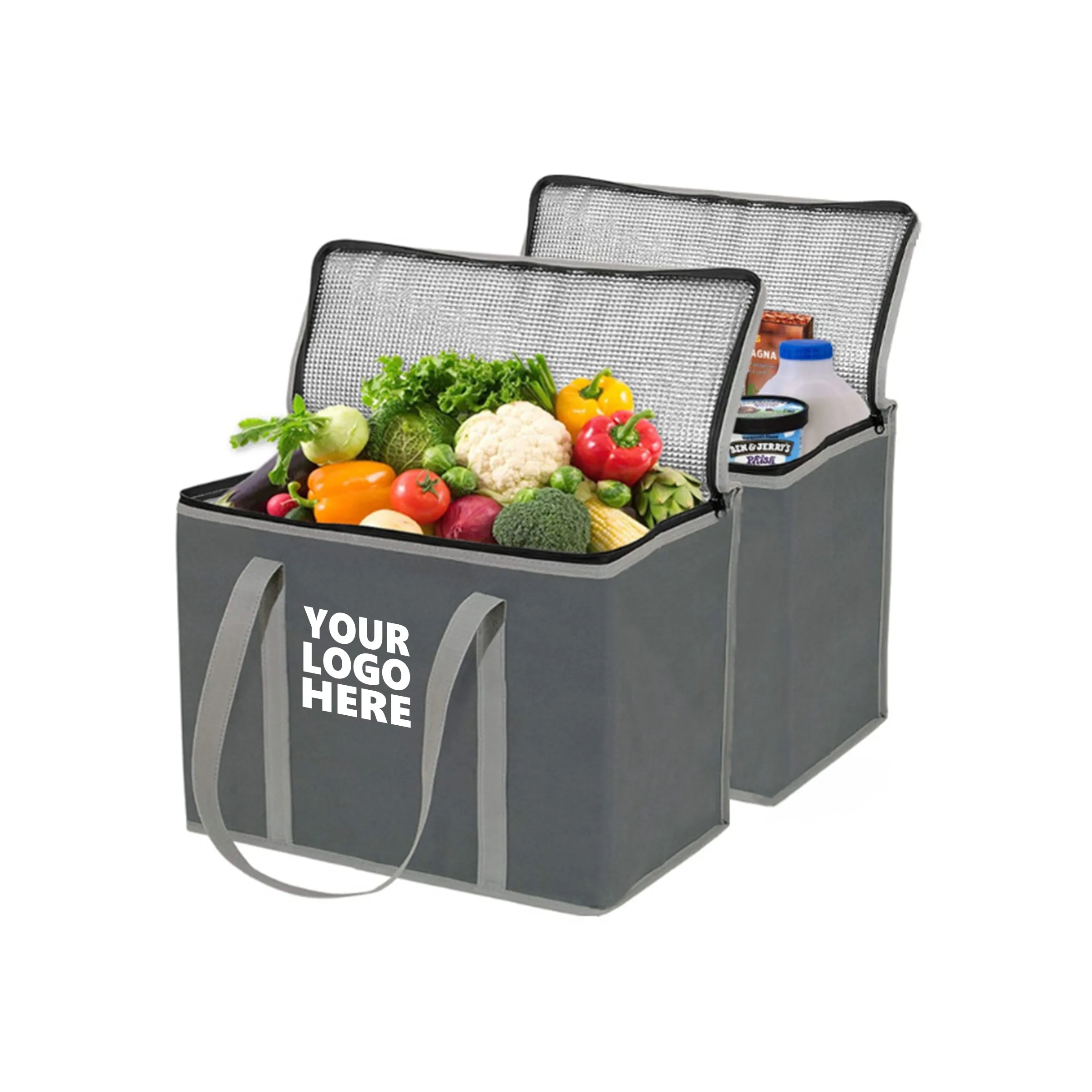 Picnic Bag with Non-Woven Fabric and Thermal Cotton 3
