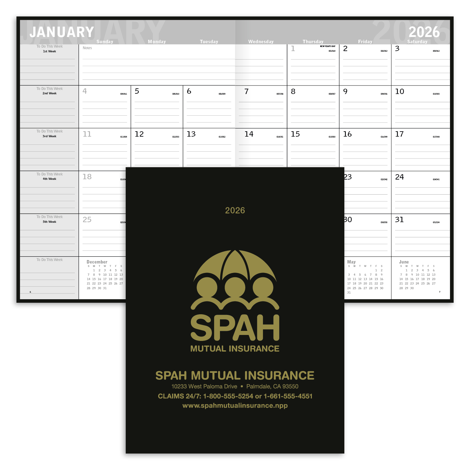 Triumph® Calendars Classic Monthly Planner