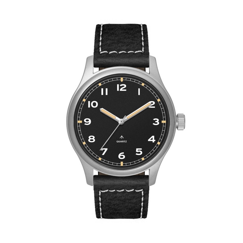 40MM, SILVER METAL CASE, 3-HAND MVT 4