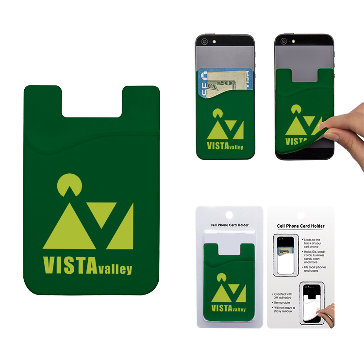 Cell Phone Card Holder w/Packaging 4