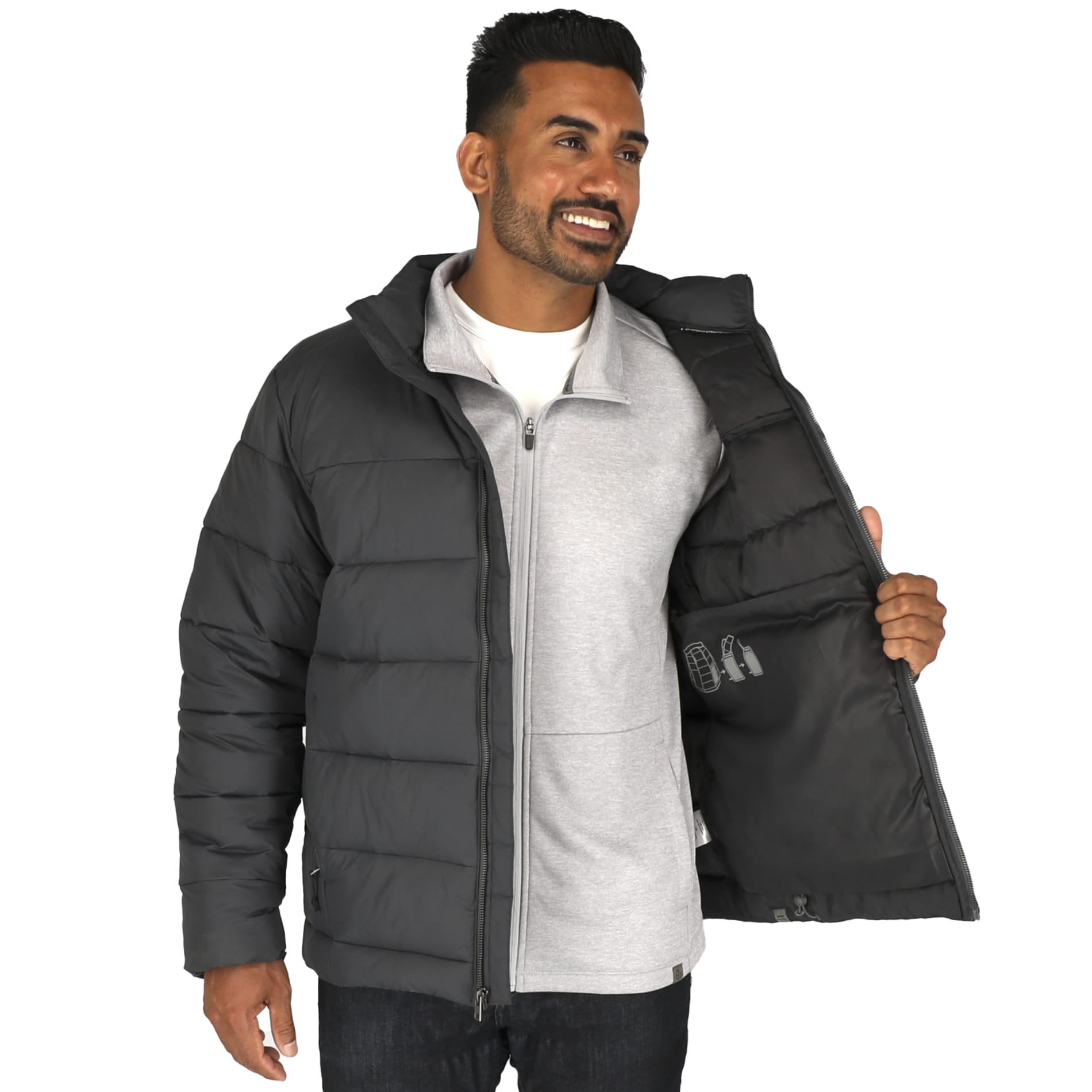 GENEVA Eco Packable Insulated Jacket-Mens 139