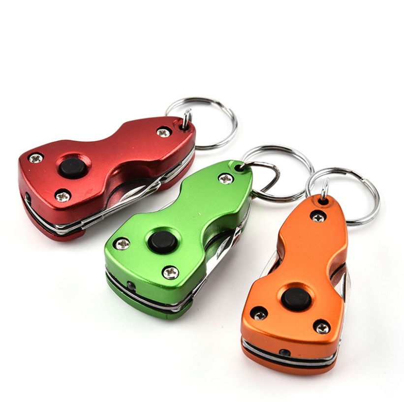 Stainless Steel Key Chain Pocket Multi-Tool 4