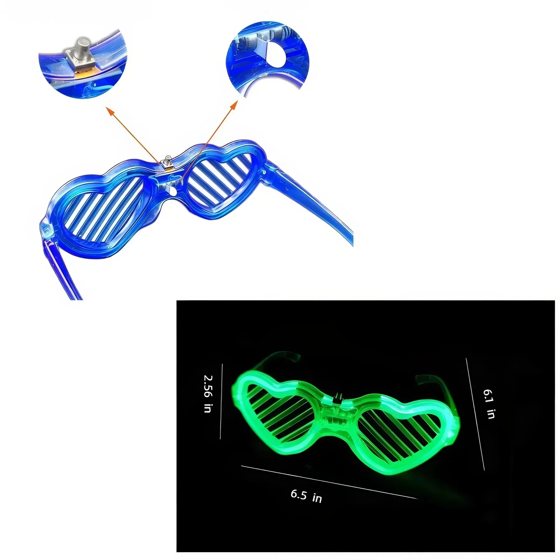 Glow Glasses Adults 3