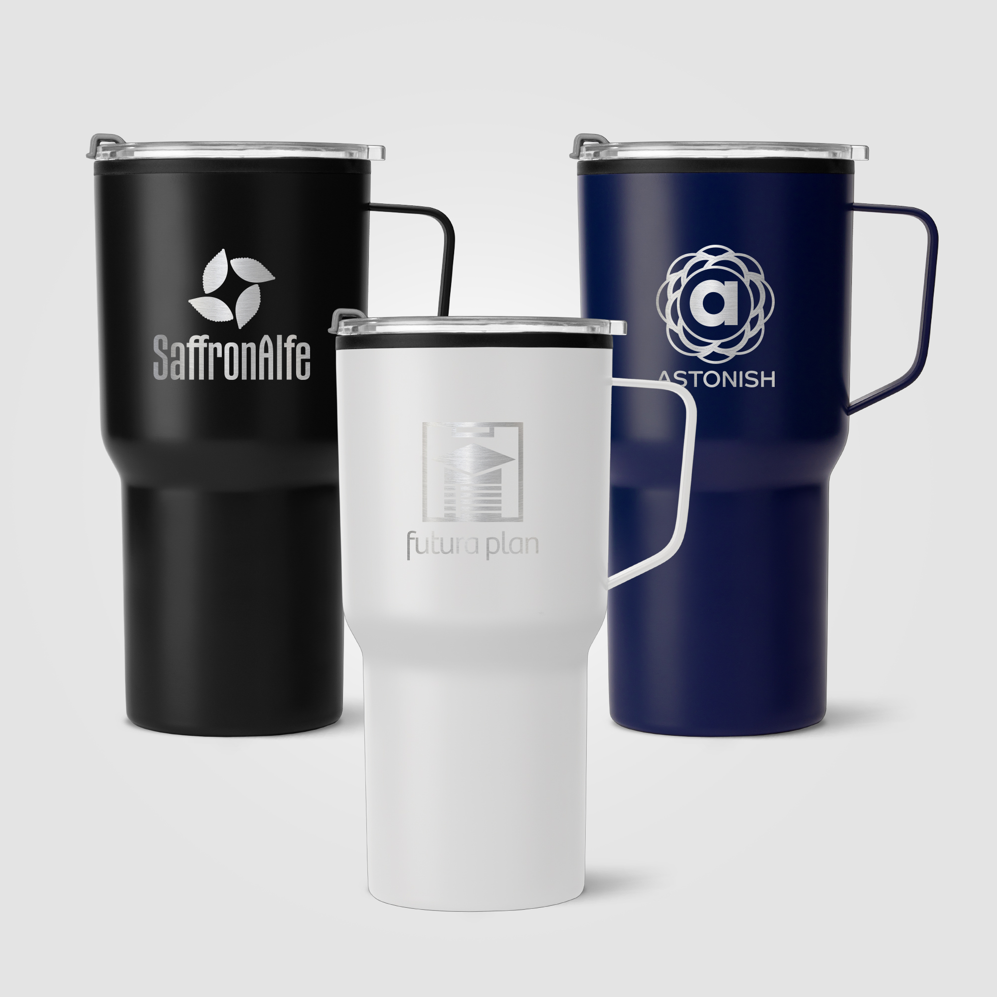 Anchorage - 30 oz. Stainless Steel Tumbler with Plastic Liner 4