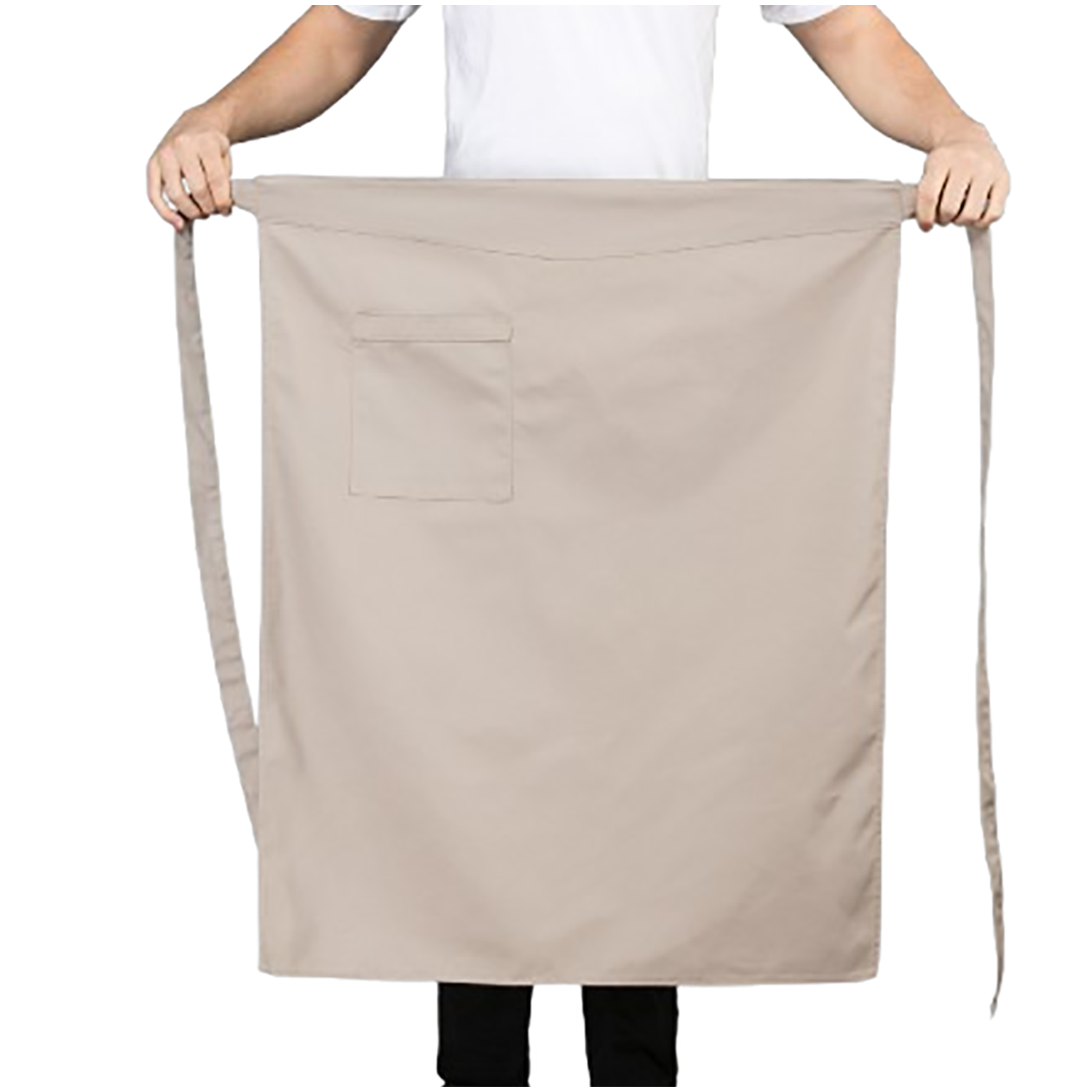 Durable Canvas Half Apron with Adjustable Straps 8
