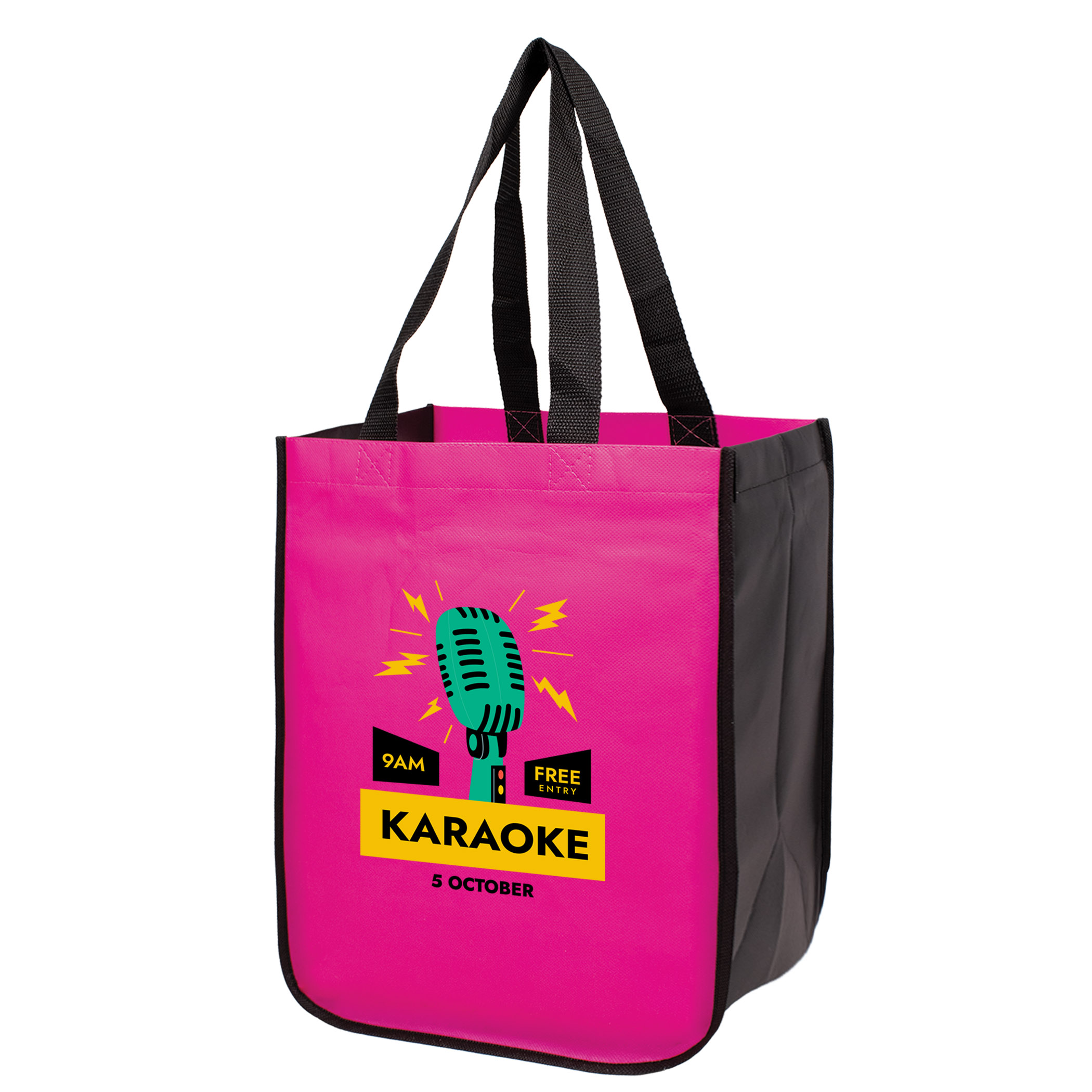 Matte Laminated Grocery Totes 1