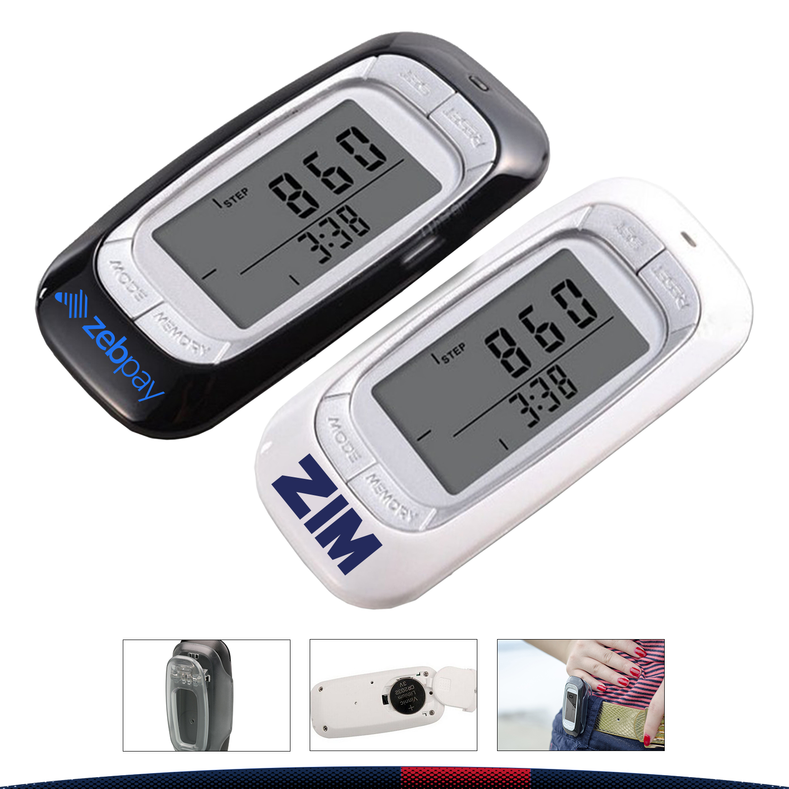 Disnio 3D Sensor Pedometer 4