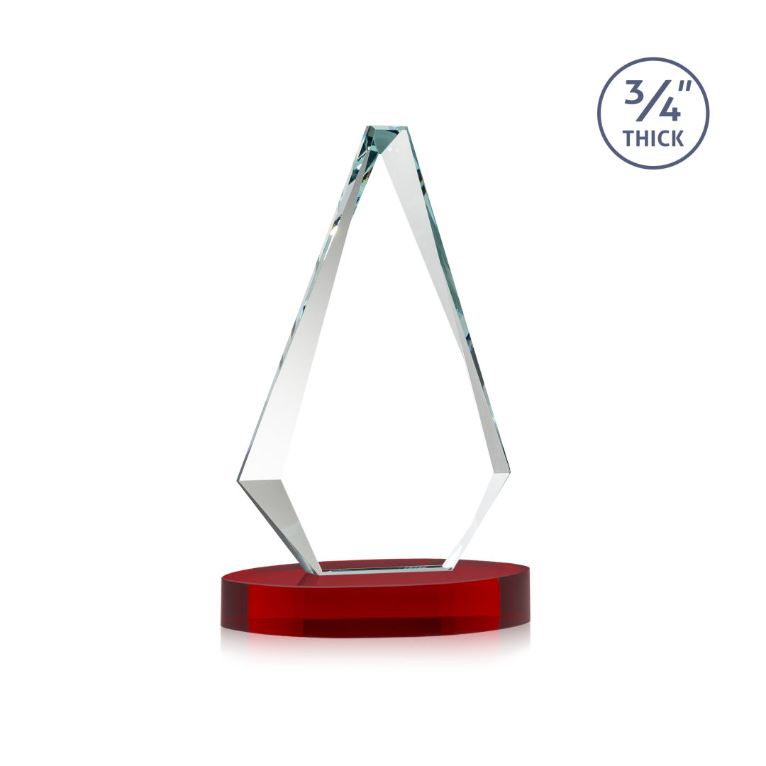 Windsor VividPrint™ Award on Alberton Base - Red 5