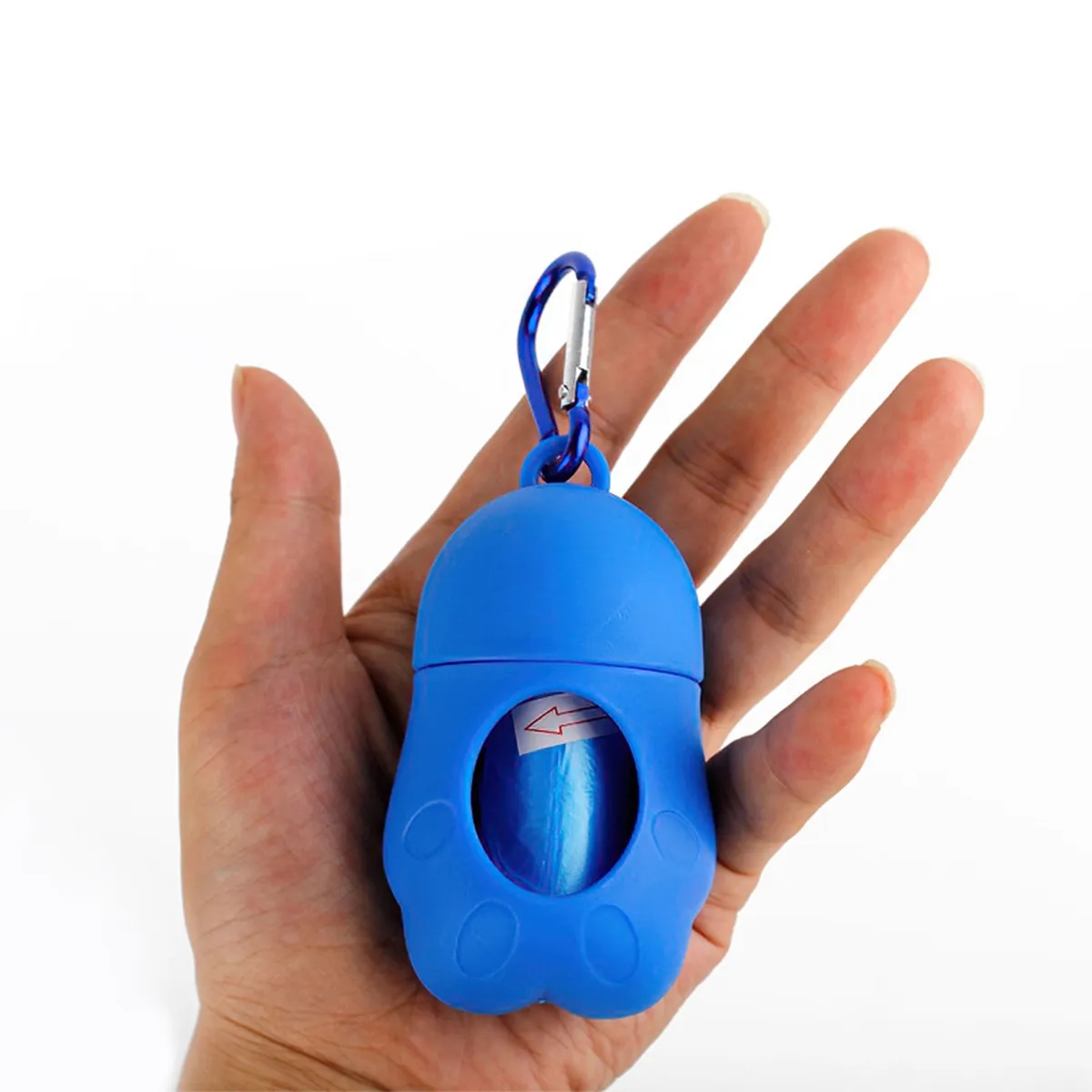 Portable Pet Waste Bag Dispenser with Carabiner 4