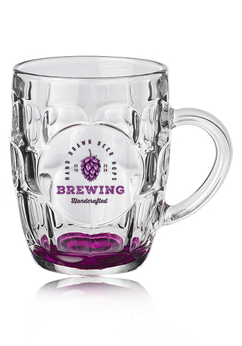20 oz. ARC Britannia Glass Beer Mugs 8
