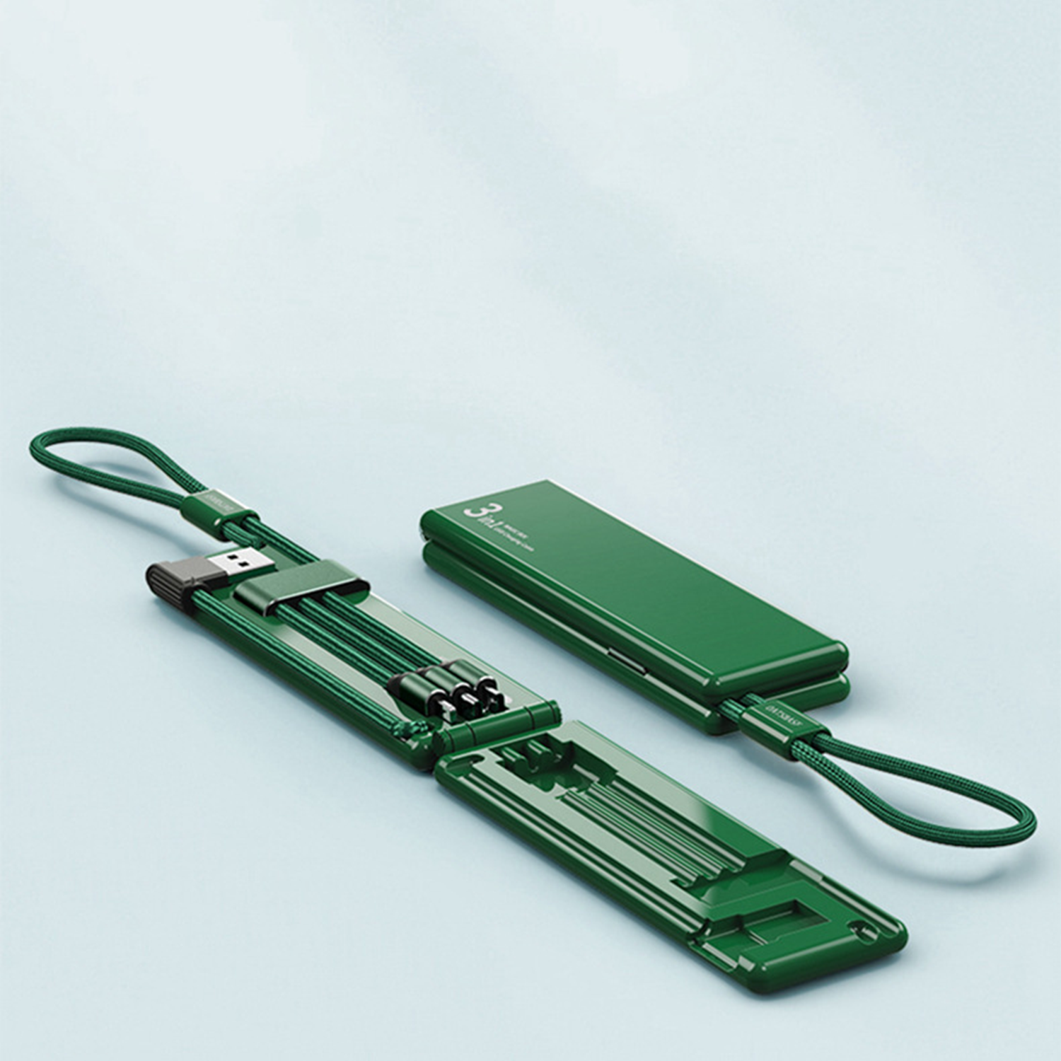 3 In 1 Nylon Multi Fast Charging Cable Magic Box 2