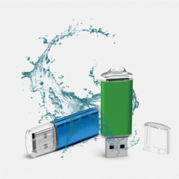 Metal USB Flash Drive - Dust-Proof Cover Included 6