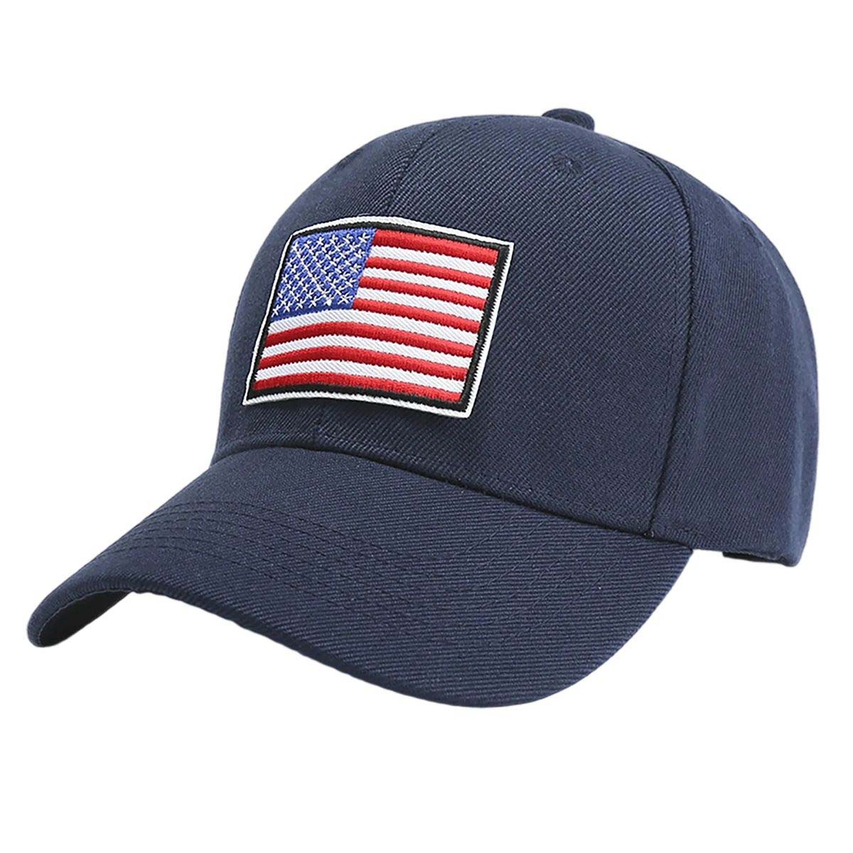 Adjustable American Flag Cap for Outdoor Wear 2