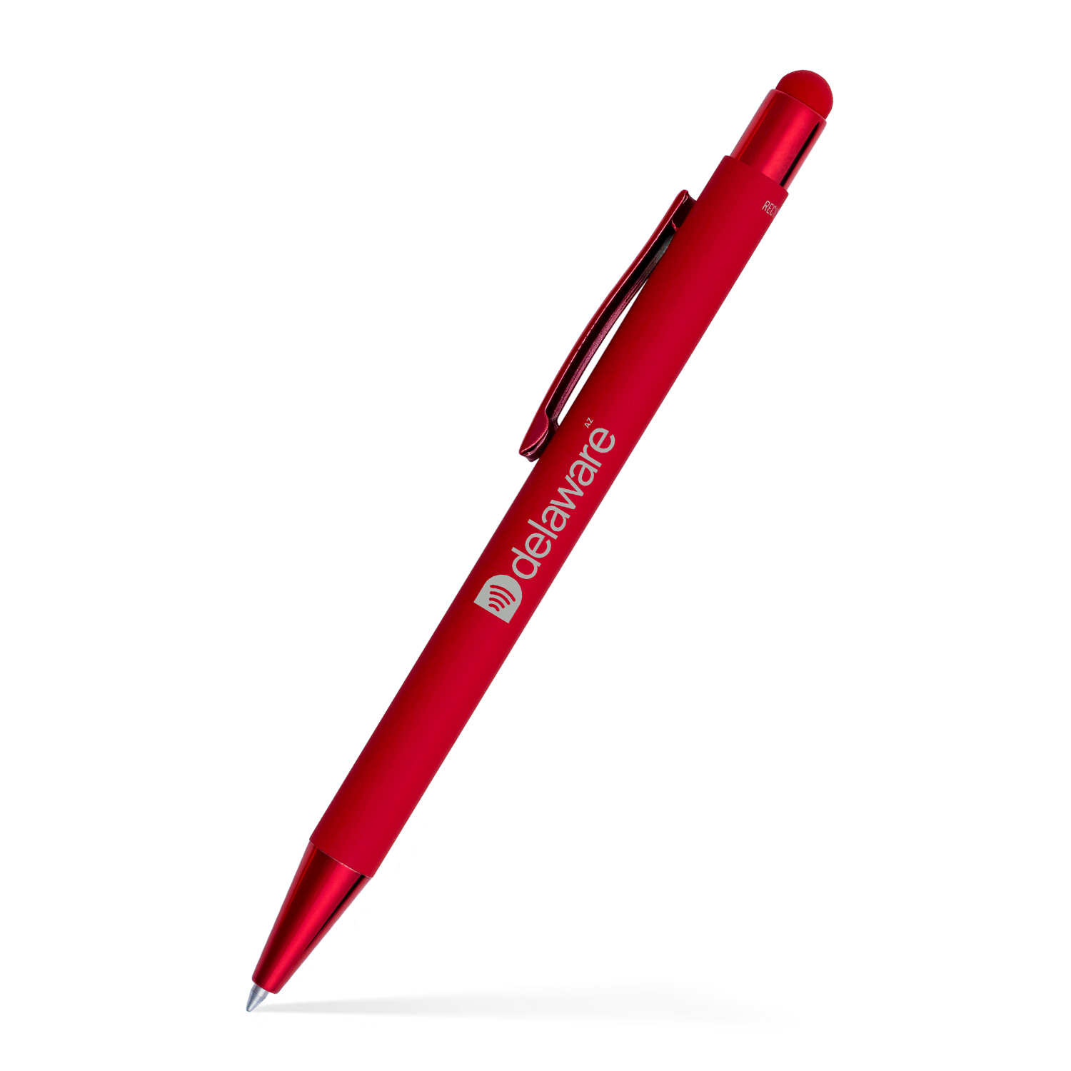 Fleetwood Stylus Satin Soft Touch Gel Click Pen (Recycled Aluminum)