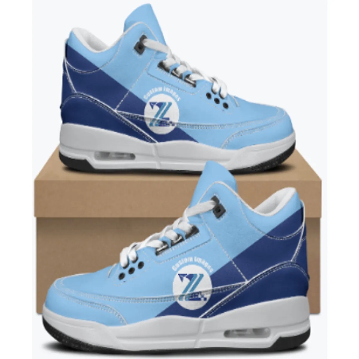 High-top Air Cushion Shoes (AJ3 style) 2