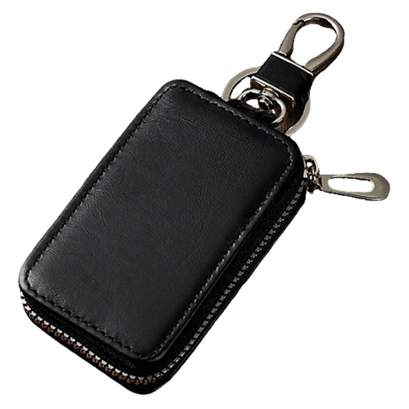 Universal PU Leather Zipper Car Key Pouch 3