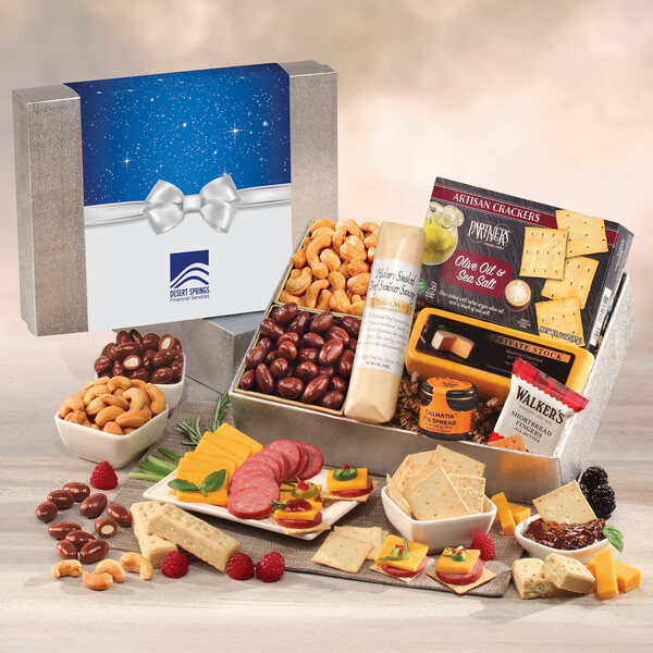 Snacking Smorgasbord with Bow Sleeve