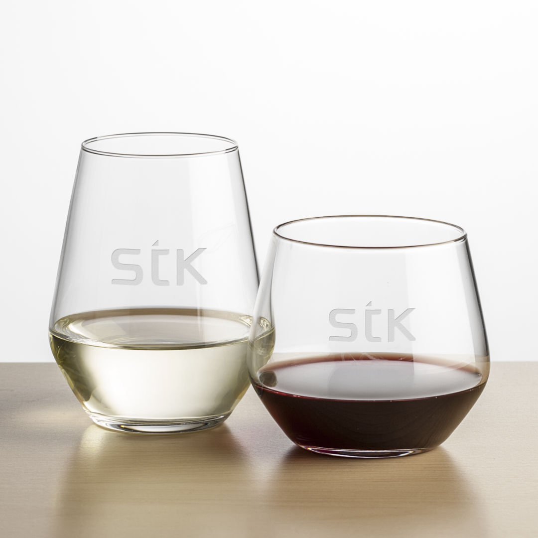 Mandelay Stemless Wine - Deep Etch 9