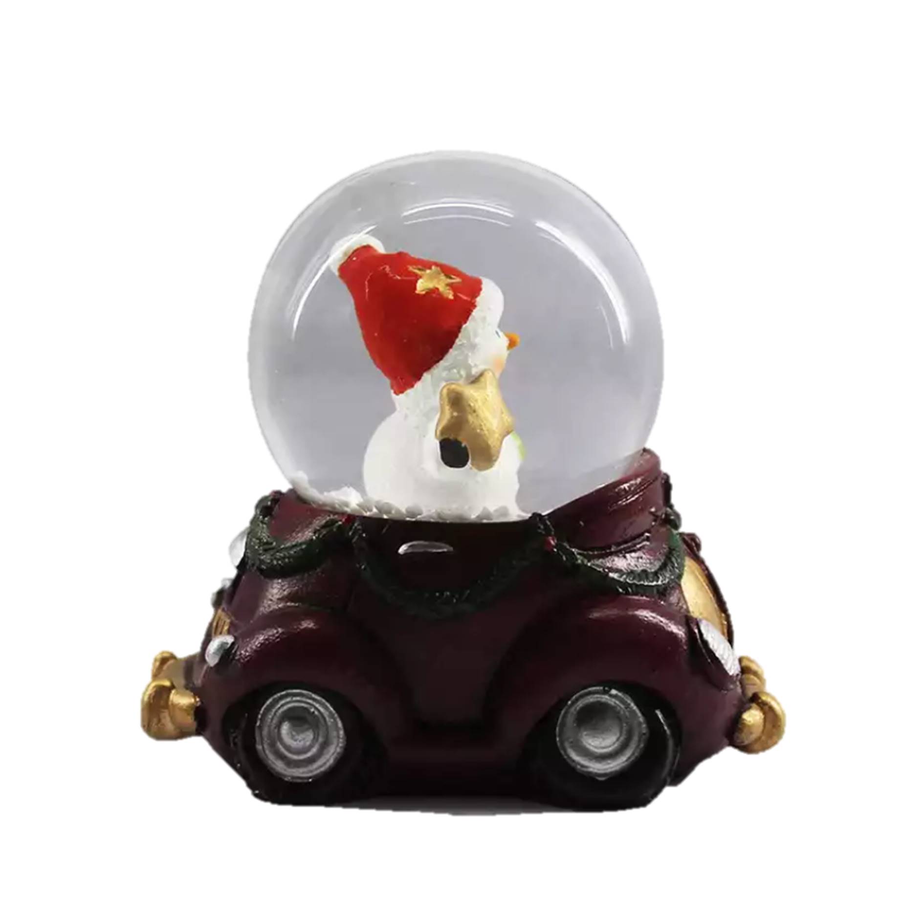 Custom Christmas Santa Claus Snow Globe 4