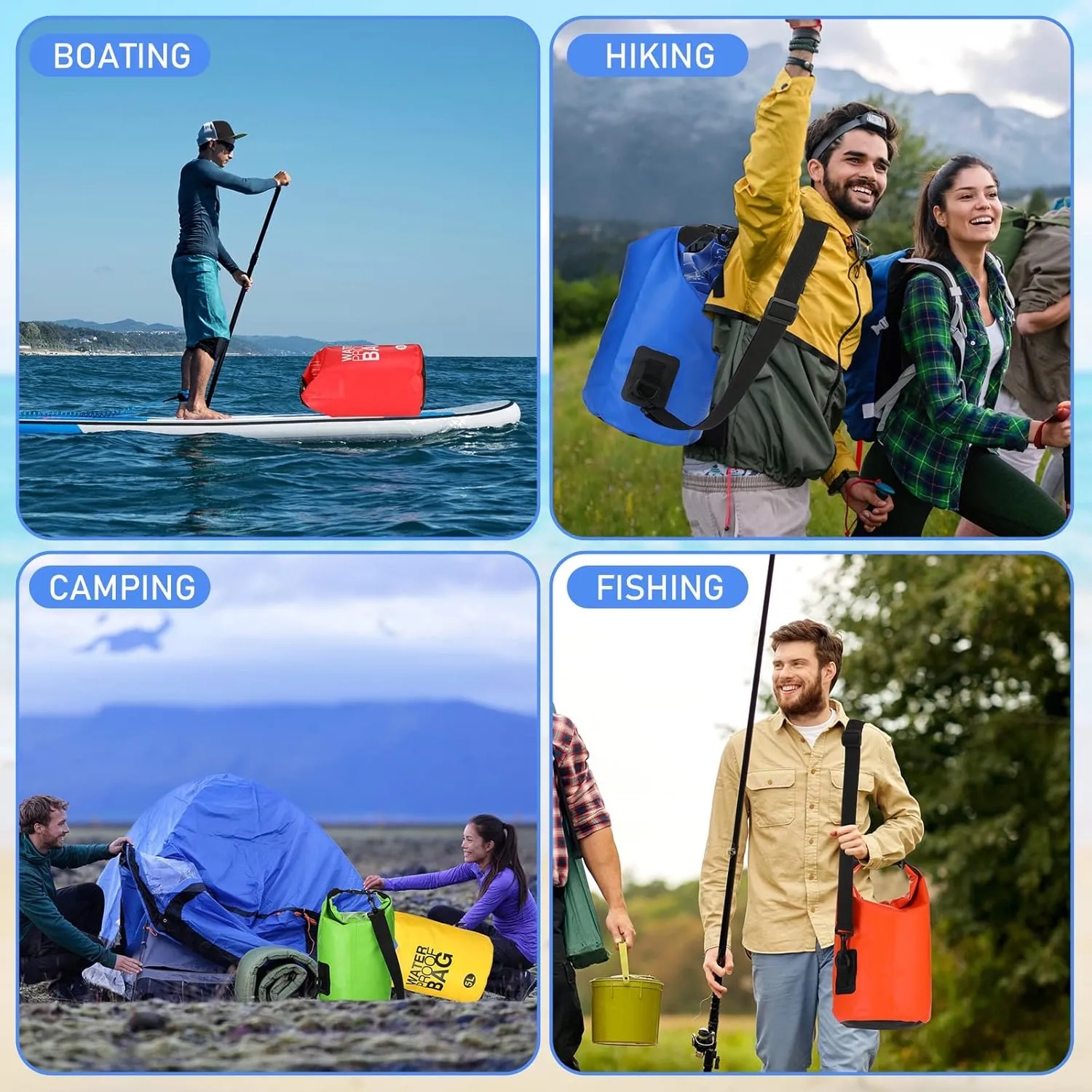 10L Outdoor Swimming Waterproof Dry Bag 5