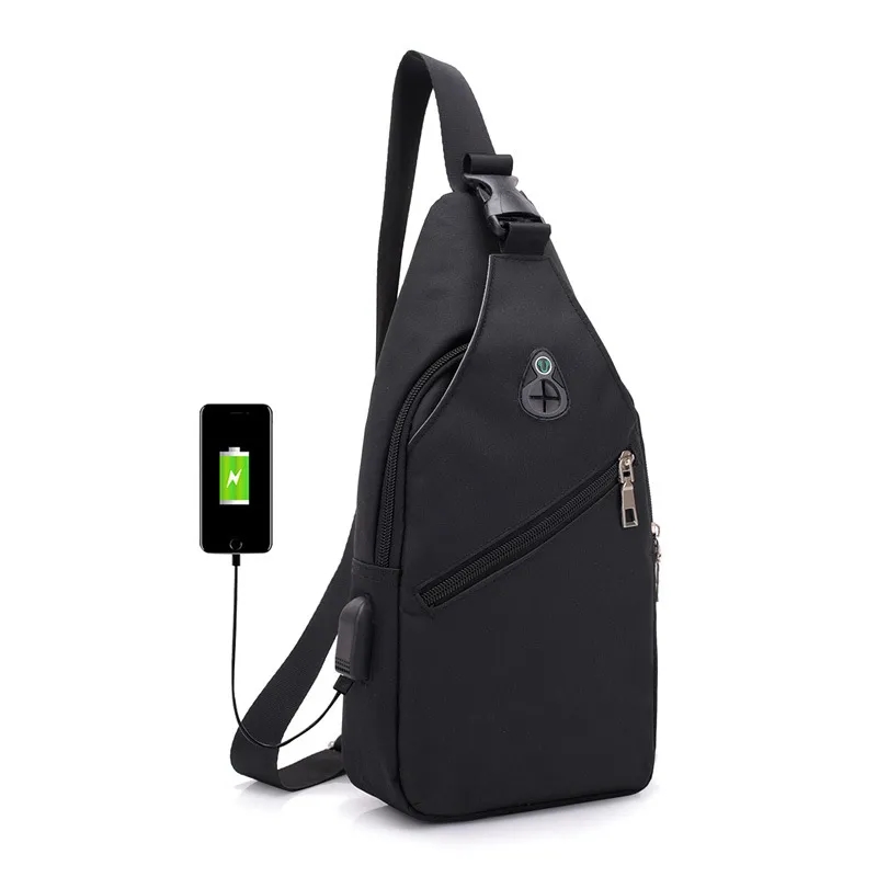 Custom Logo Chest Bag Sling Backpack 5