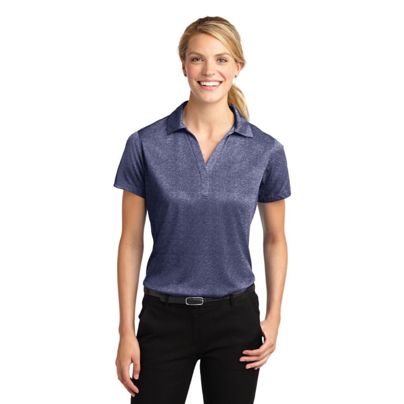 Sport-Tek Women's Heather Contender Polo. 22