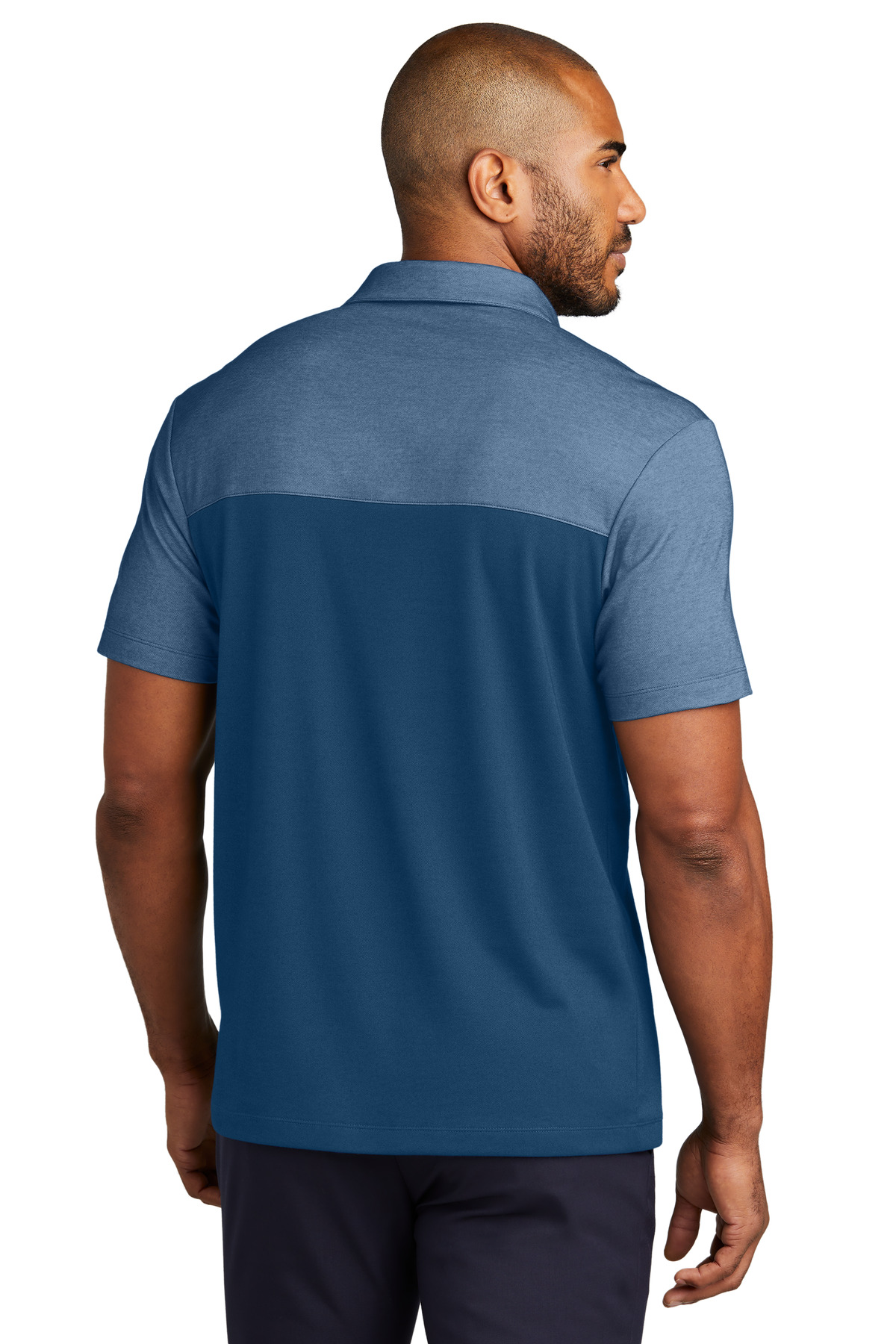 Port Authority Fine Pique Blend Blocked Polo K831 23
