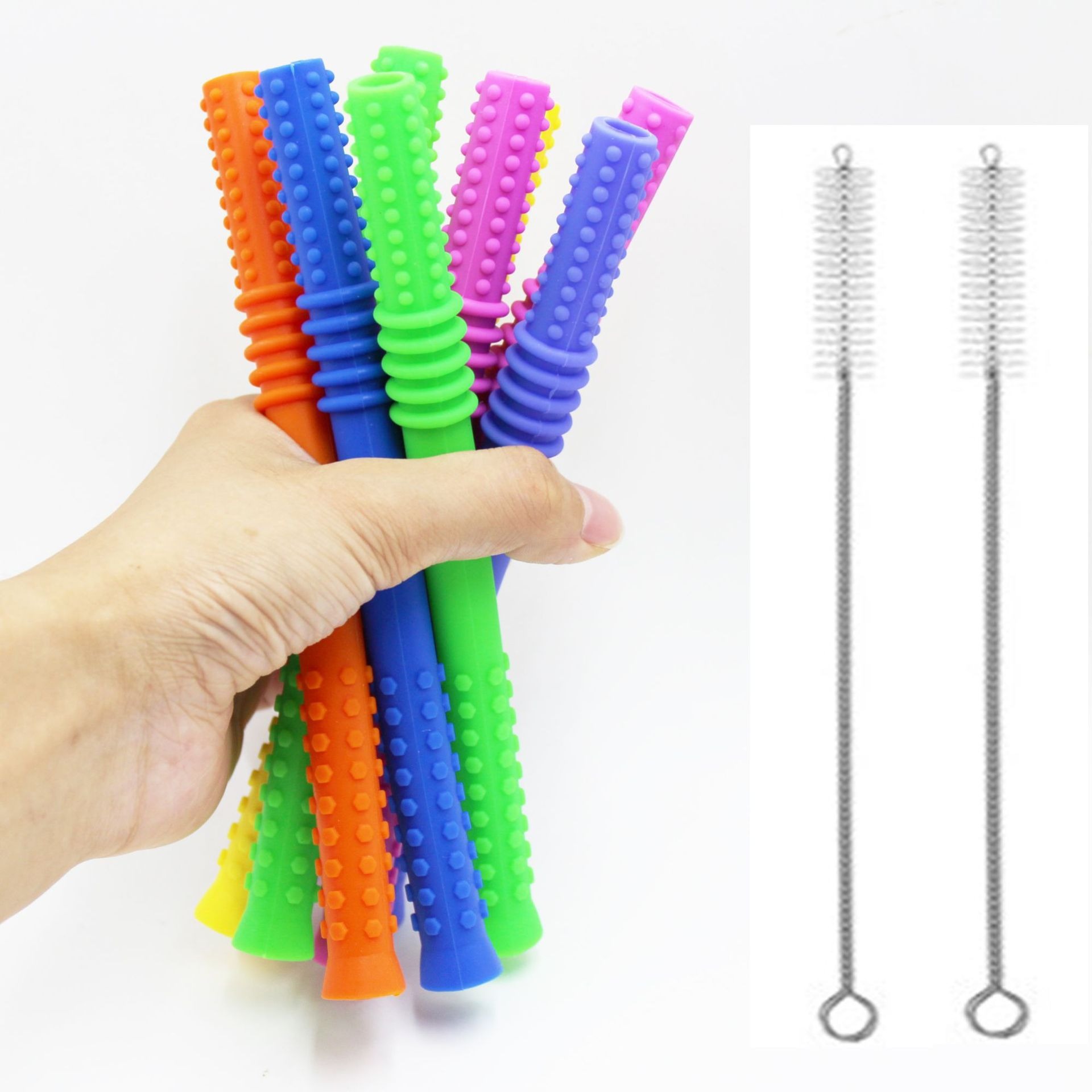 Teether Tube Chew Straw 15