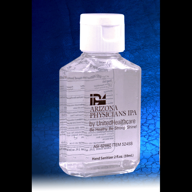 2.0 oz Hand Sanitizer Antibacterial Gel in Flip Top Squeeze Bottle (PhotoImage 4 Color) 8