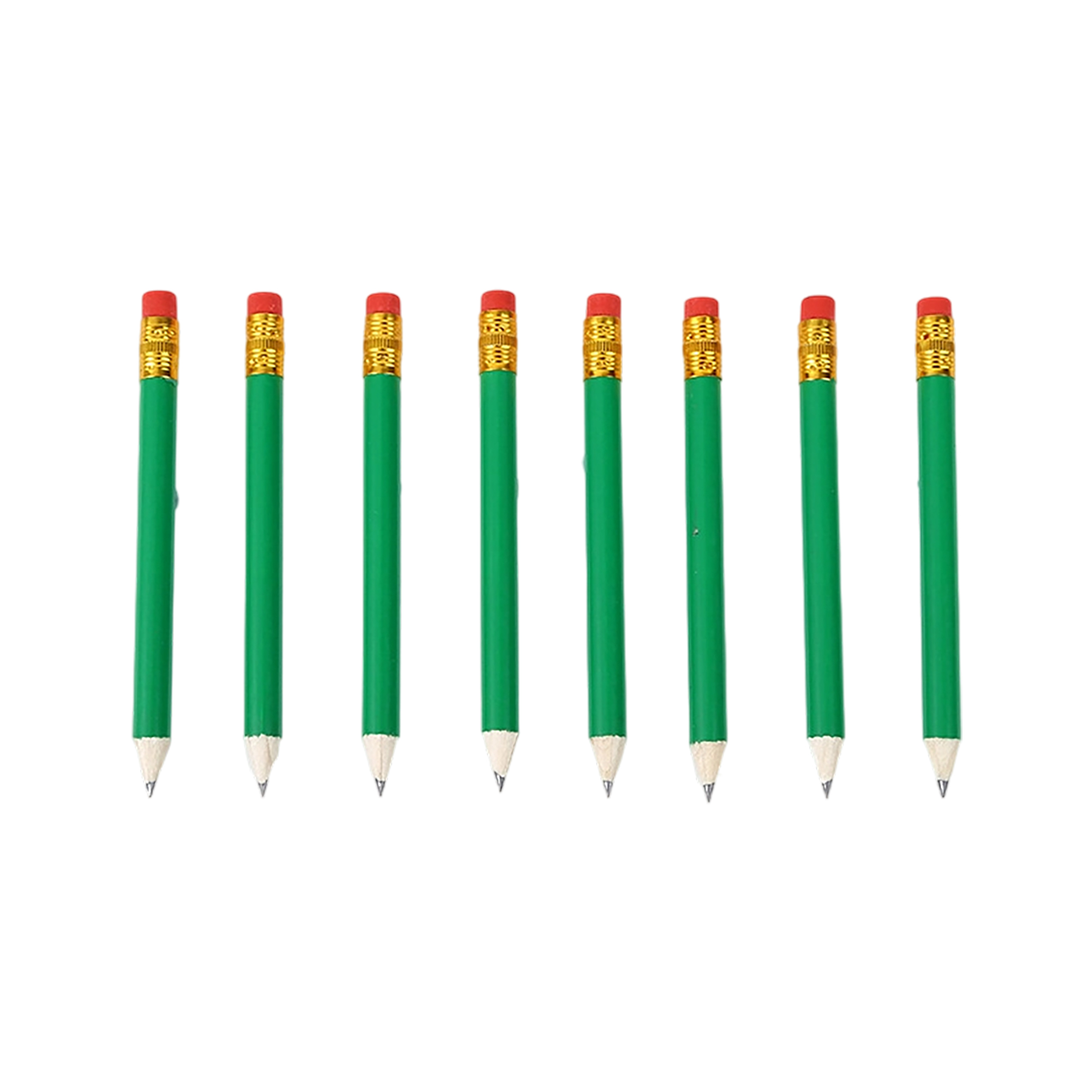 Wooden HB Pencil With Eraser Assorted Colors 4