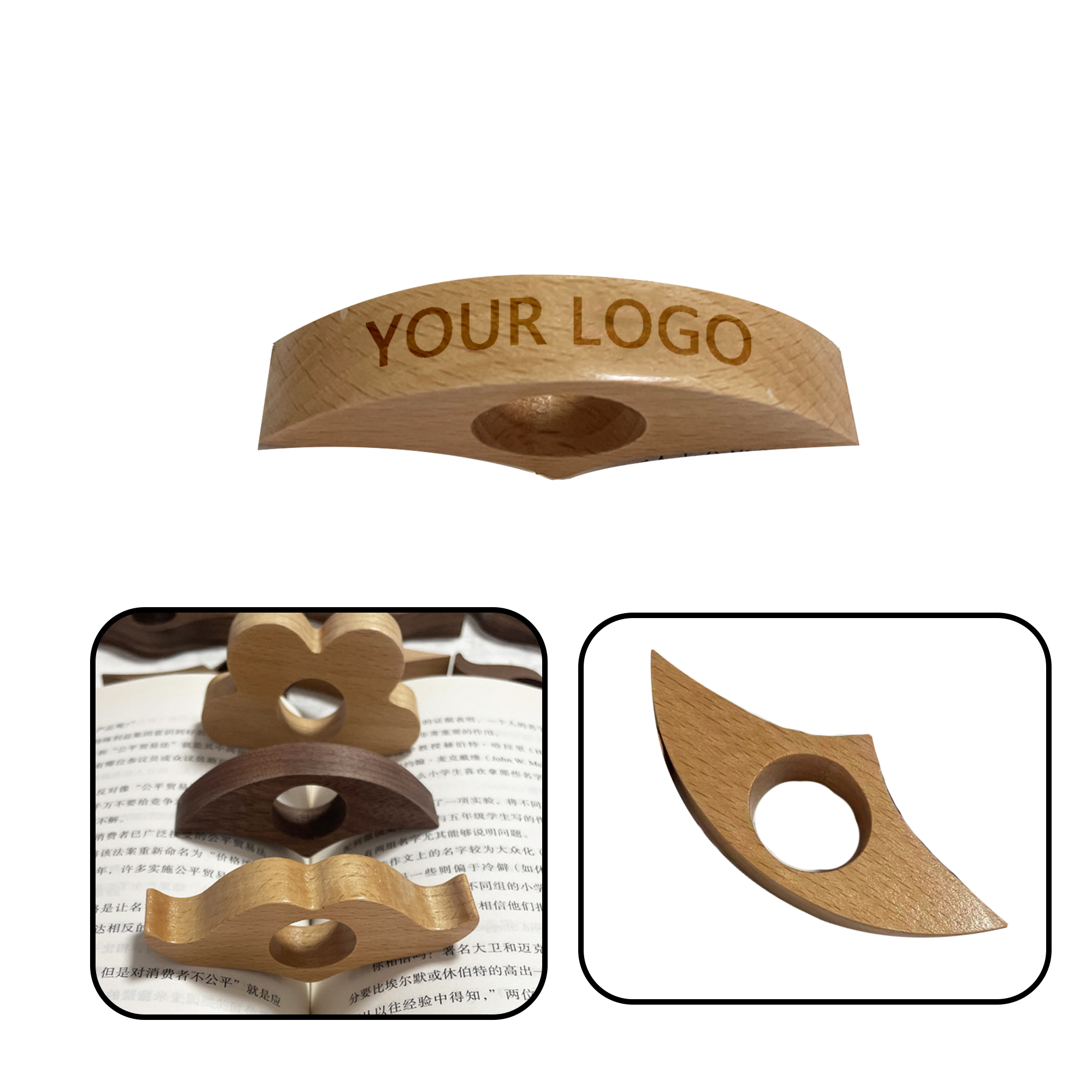 Wooden Thumb Bookmark 1