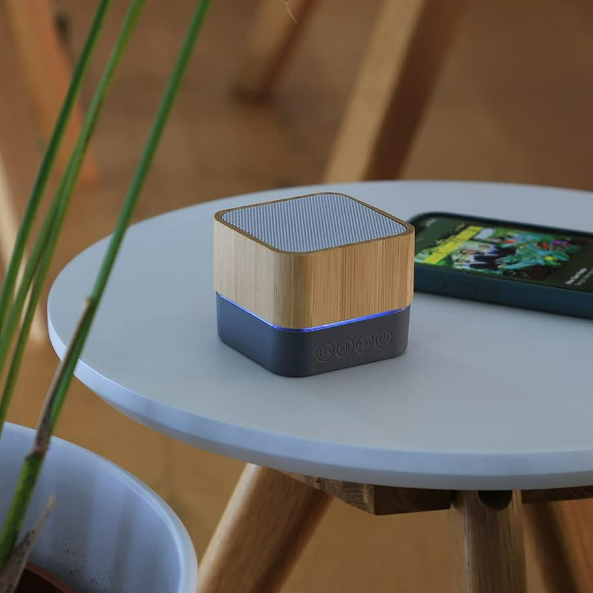 Bamboo Wireless Bluetooth Speaker 4