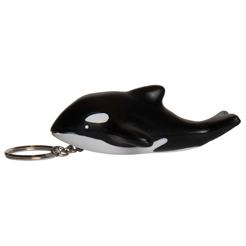 Orca Killer Whale Keyring Stress Reliever