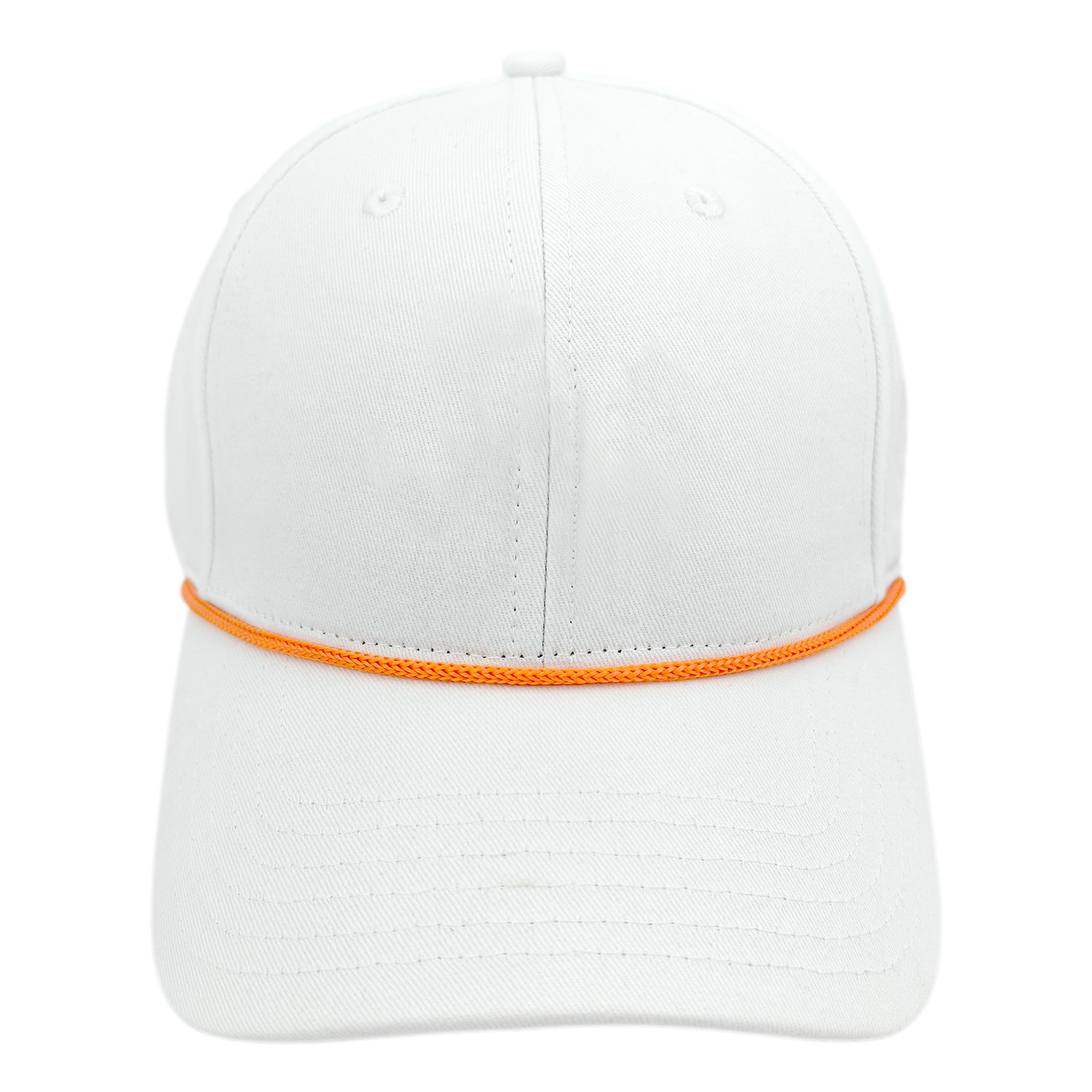 3D Embroidery 6-Panel Cotton Baseball Cap With Cord 8