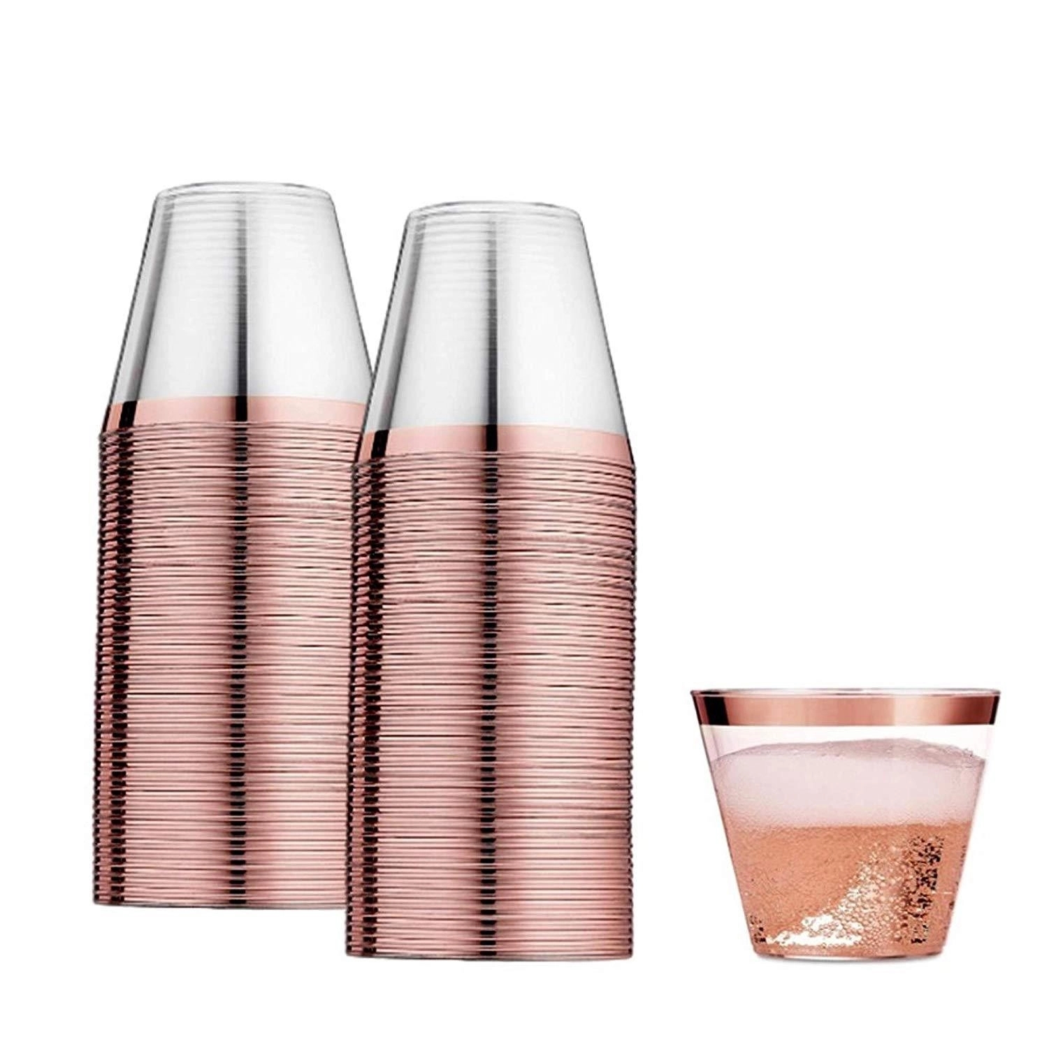 9Oz Disposable Plastic Party Cups 4