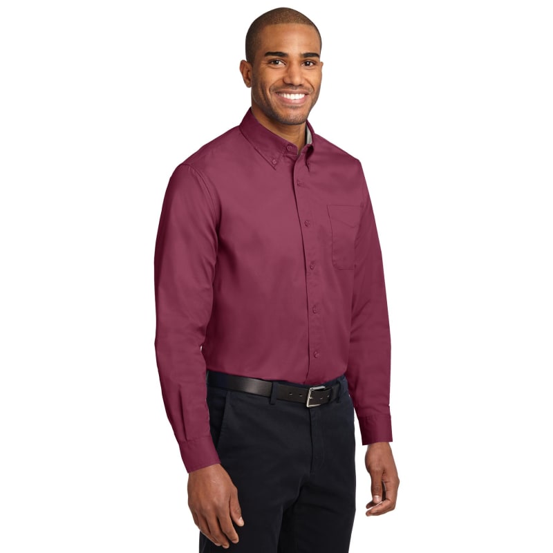 Port Authority Tall Long Sleeve Easy Care Shirt. 4