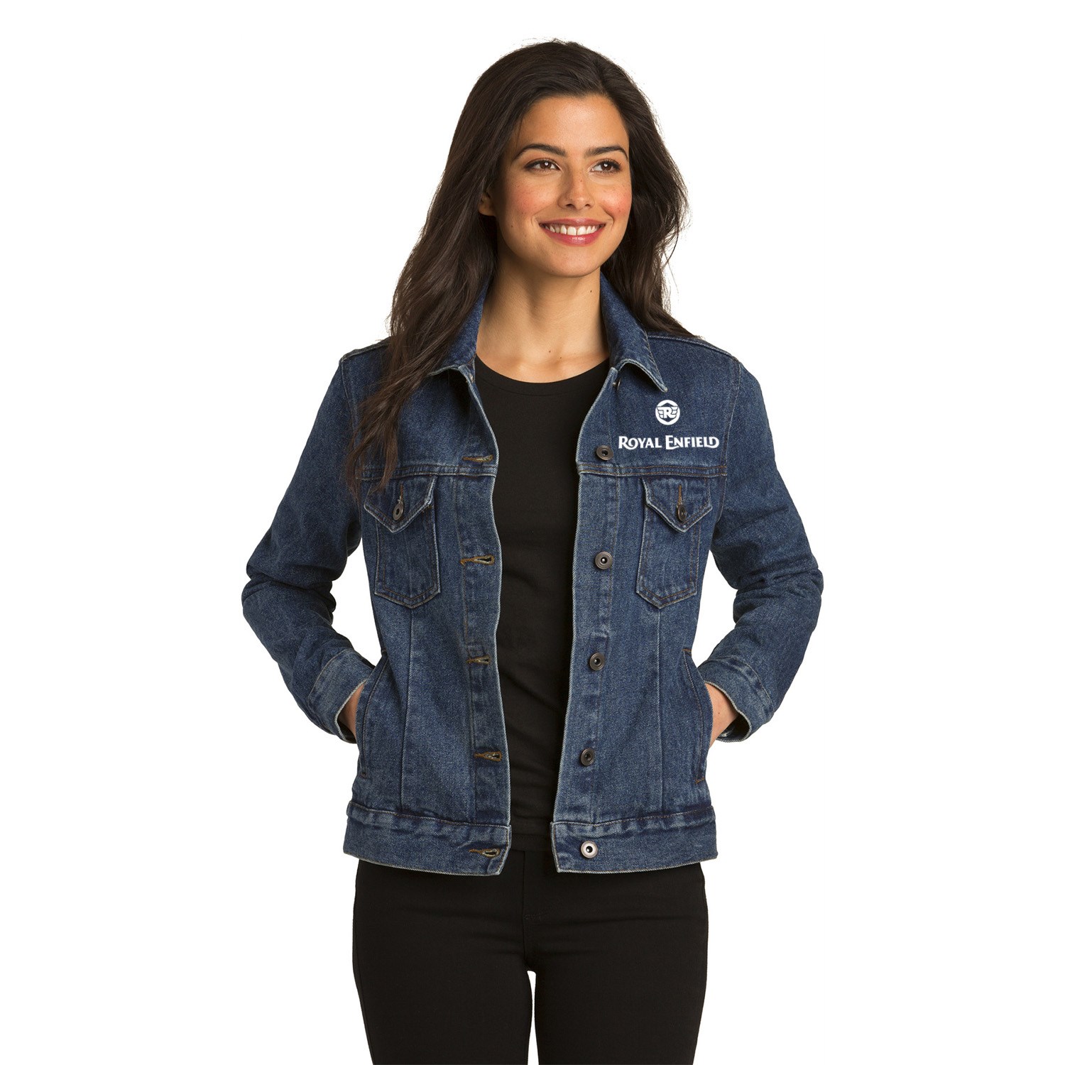 Port Authority® Women's Denim Jacket 3