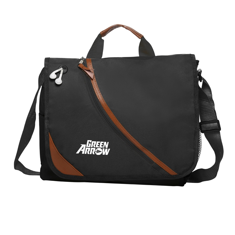 UrbanTrek Deluxe Executive Crossbody Bag with Audio Port 7
