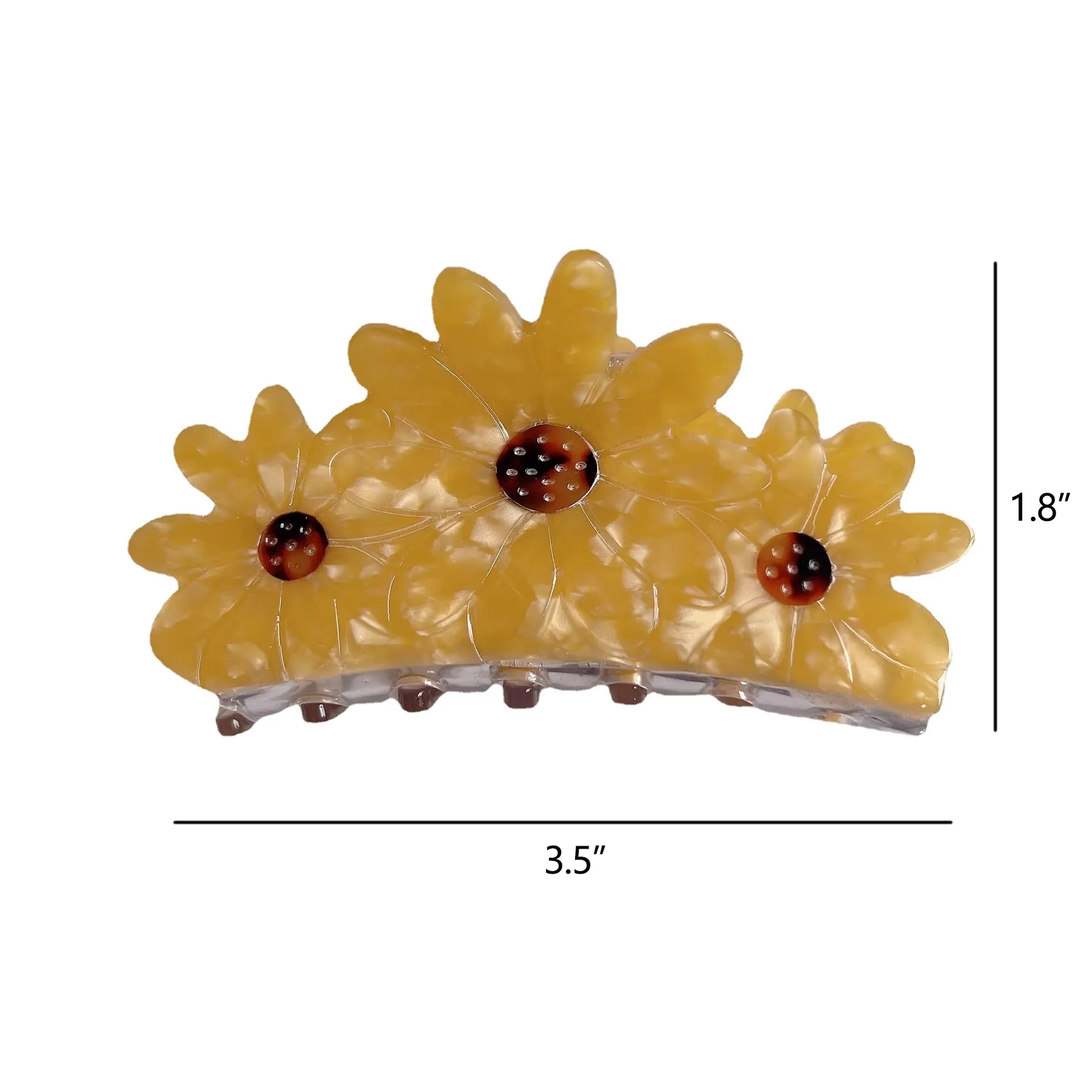 Daisy Minimalist Hair Clip 3
