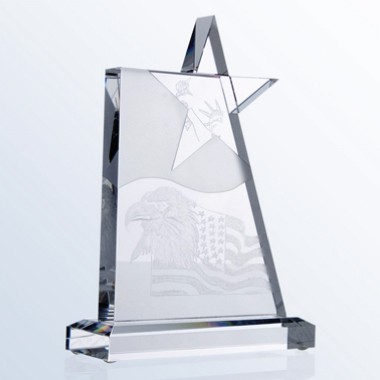 Optical Crystal Waving Star Award 1