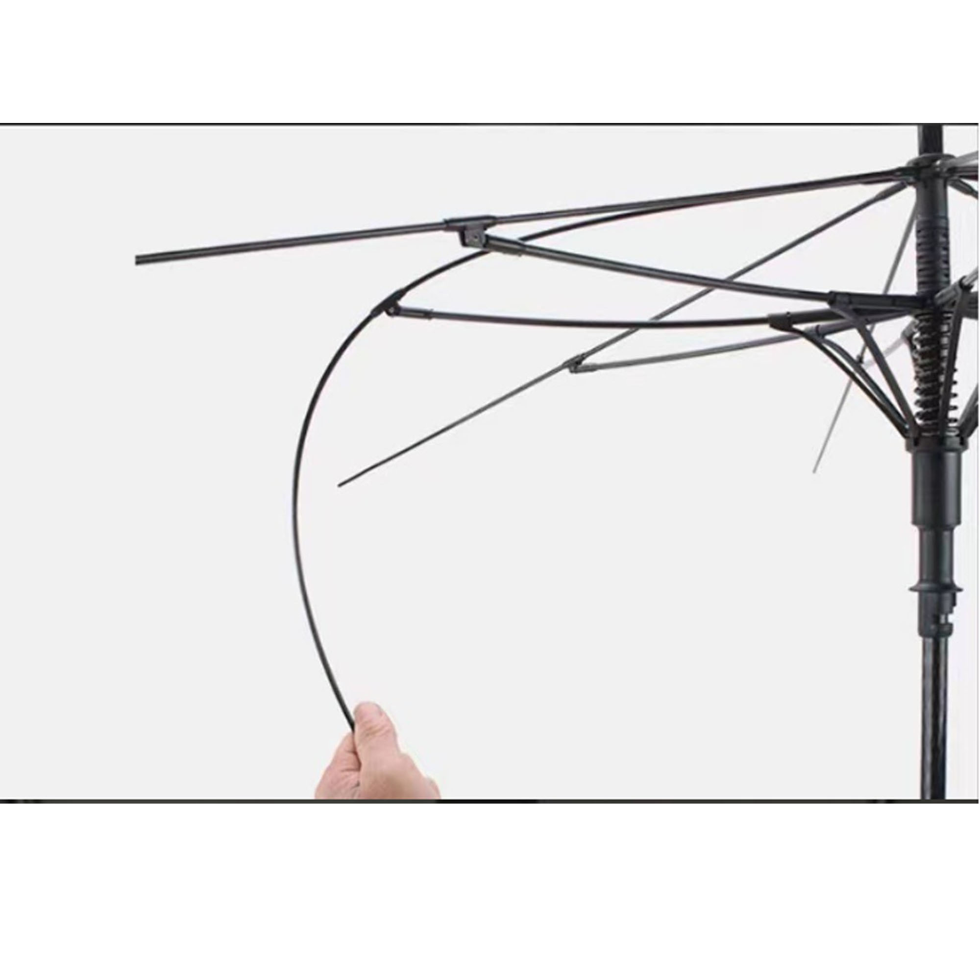 All-Weather Long Handle Umbrella for Sun & Rain Protection 5
